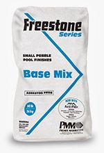 FREESTONE BASE WHITE W/ PEBBLE 80 LB BAG - FREESTONE BASE