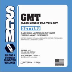SGM GLASS MOSAIC TILE THIN SET 50 LB - PBC414