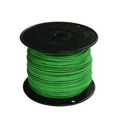 #8 SOLID GREEN POOL WIRE EQUALS (77147). - WIRE